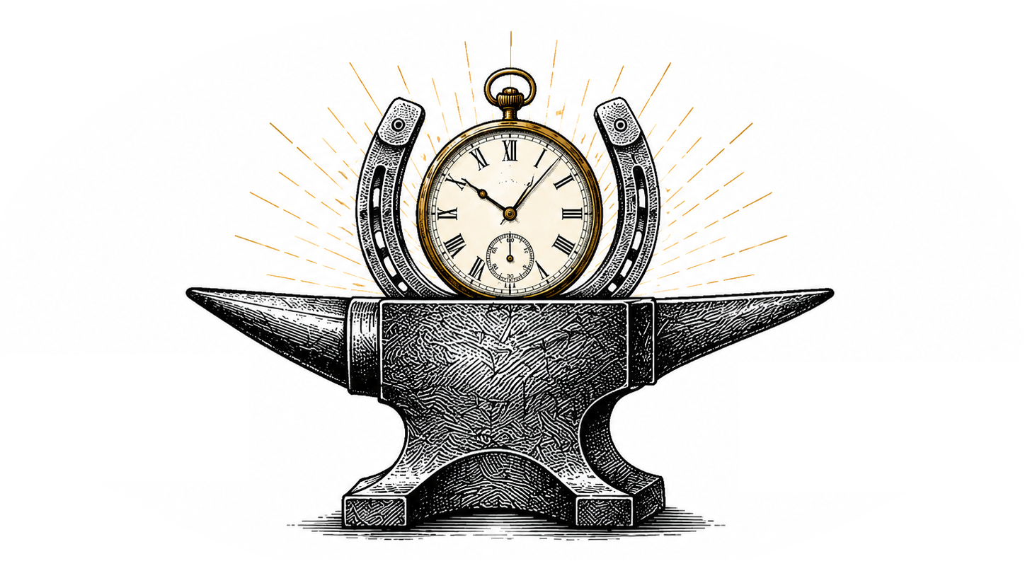 Zeitschmiede-Hufwerk Logo